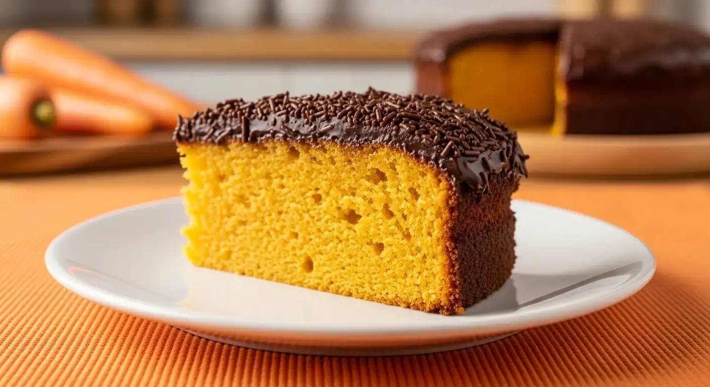 Best Easy Brazilian Carrot Cake Recipe (Bolo de Cenoura)