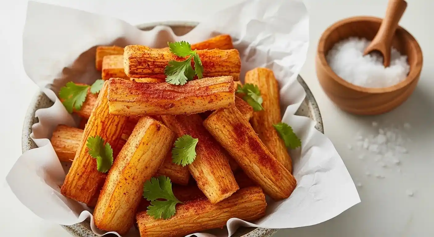 Cassava Fries Recipe: Crispy Yuca Fries With Fluffy Centers