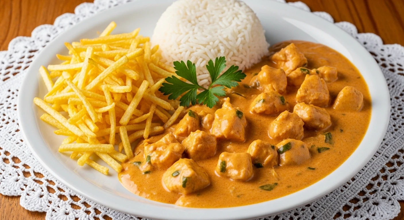 Brazilian Stroganoff Recipe: Creamy Estrogonofe de Frango